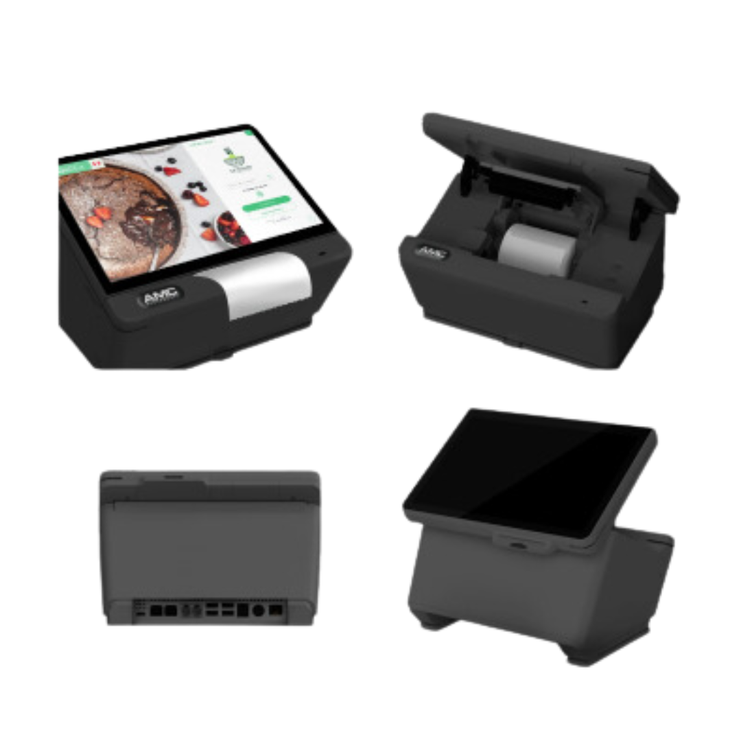 AMC 1002 WP All-in-One POS con Windows 10 IoT y Impresora Térmica 3"