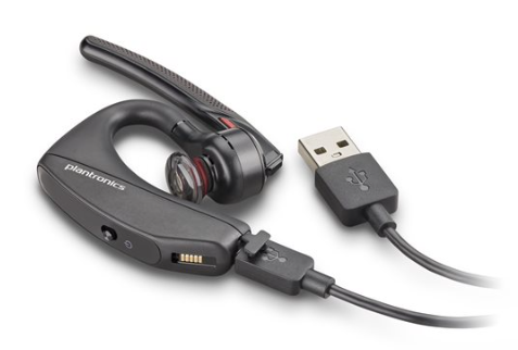 Auricular Bluetooth Poly Voyager 5200 UC – Cancelación de Ruido, Control por Voz, Compatible con PC y Móviles
